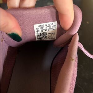 Adidas Pink Cloud Foam Athletic Shoes